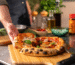 masa de pizza en halo pro con textura elástica lista para hornear